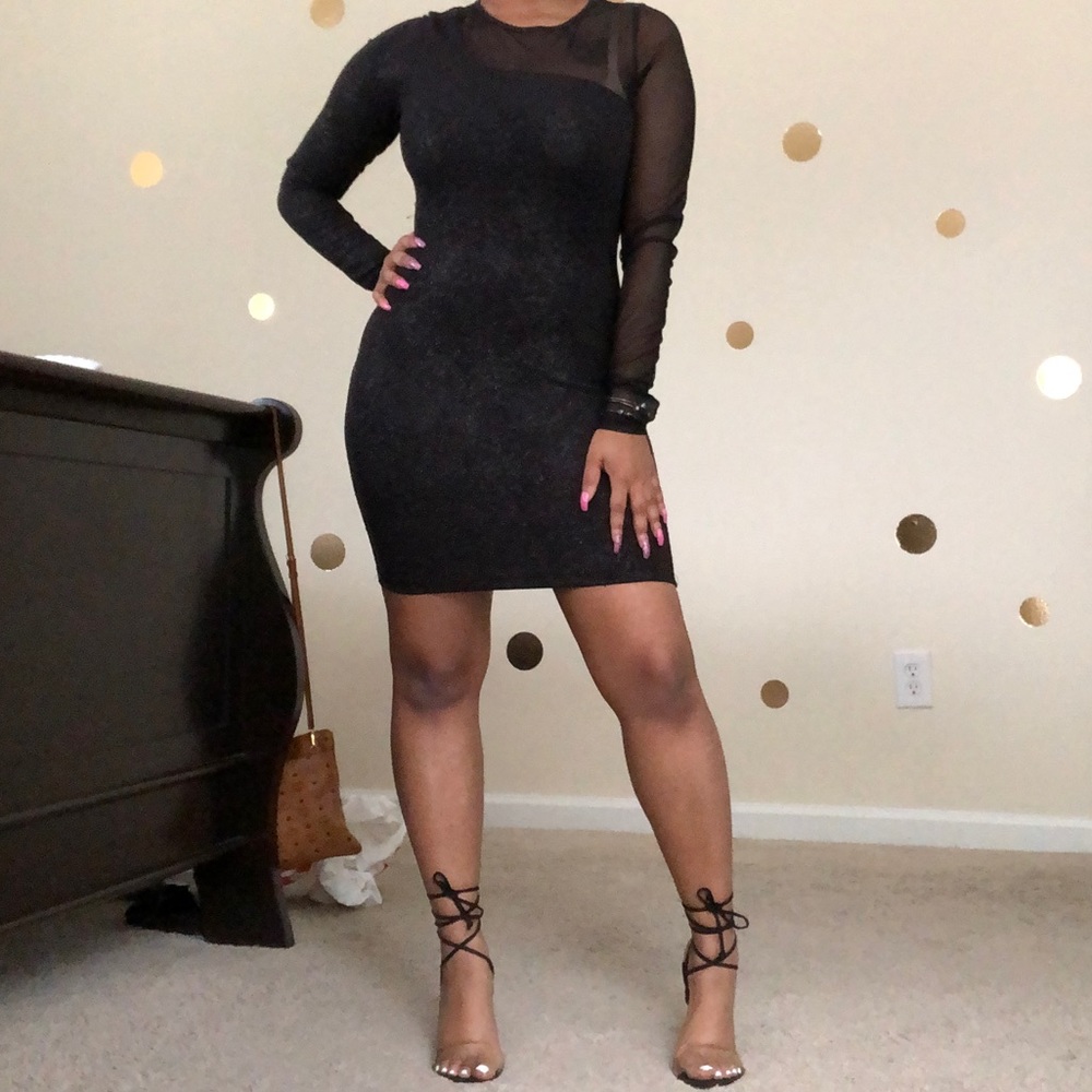 Sparkling LBD bodycon dress